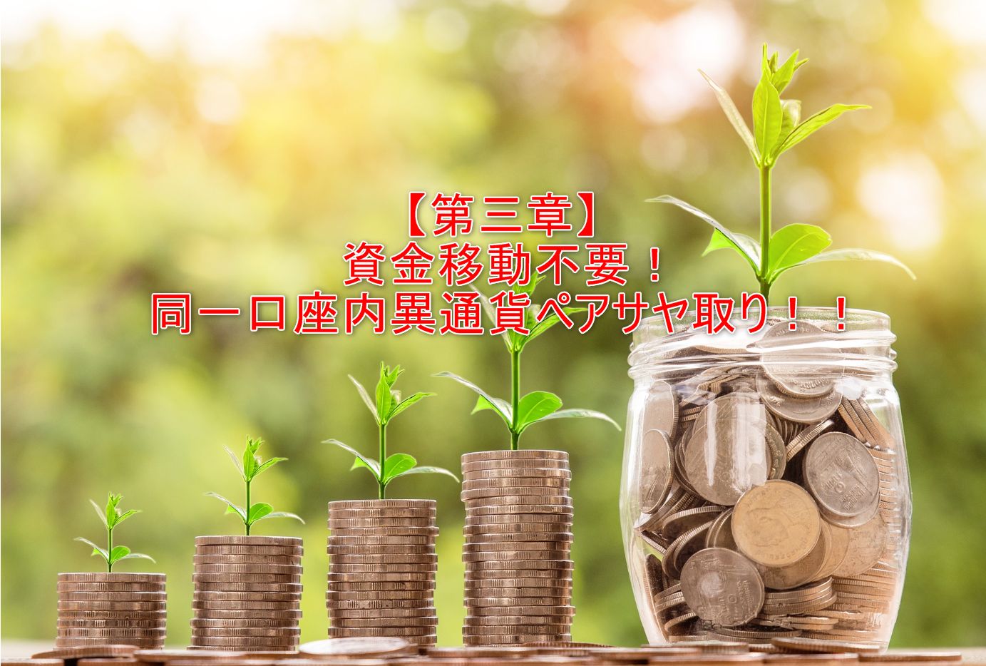 第三章 同一口座内異通貨ペアサヤ取り Sukeblo